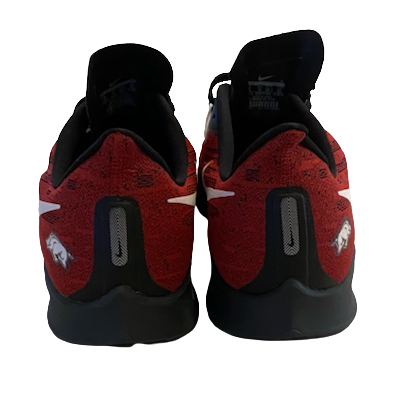 Emeka Obukwelu Arkansas Basketball Team Issued Shoes (Size 15)