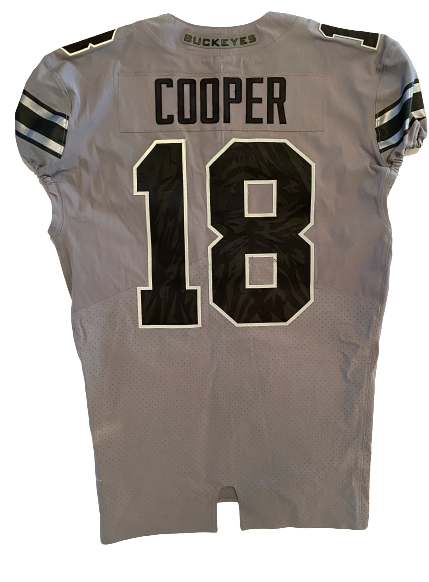 Jonathon Cooper Ohio State Football Game Worn Jersey (October 28, 2017 vs. Penn State)