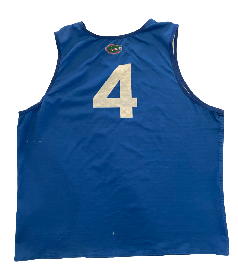 Anthony Duruji Florida Basketball Exclusive Reversible Practice Jersey (Size XL)