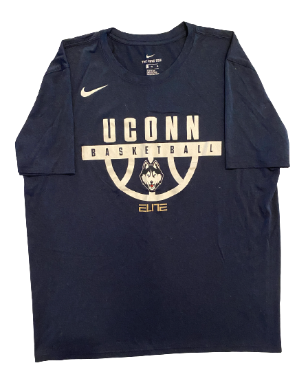 Azura Stevens UCONN Basketball Team Issued Workout Shirt (Size XL)