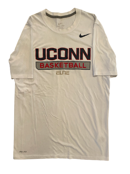 Azura Stevens UCONN Basketball Team Issued Workout Shirt (Size M)