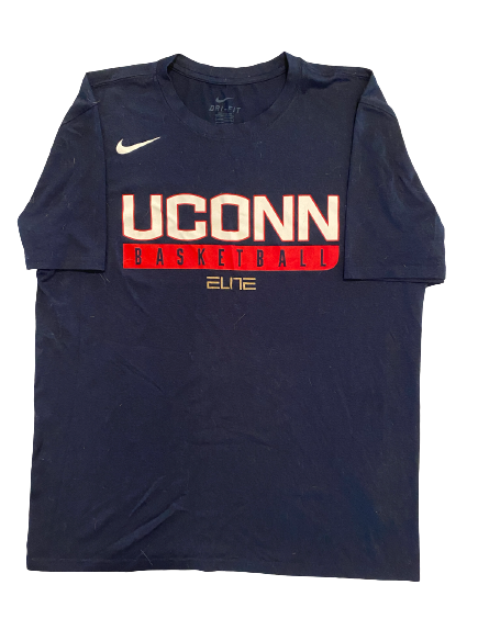 Azura Stevens UCONN Basketball Team Issued Workout Shirt (Size L)
