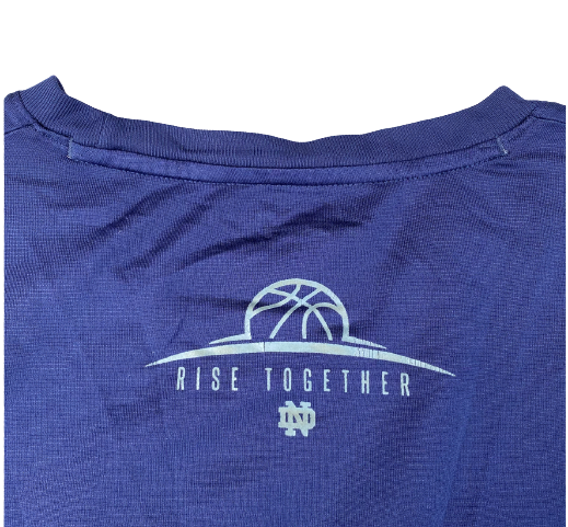 Nikola Djogo Notre Dame Basketball Team Issued "JUST HOOP" T-Shirt (Size XL)
