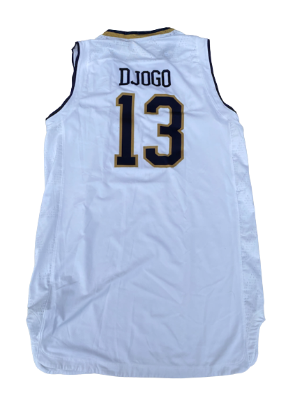 Nikola Djogo Notre Dame Basketball 2017 Game Worn Jersey (Size L)