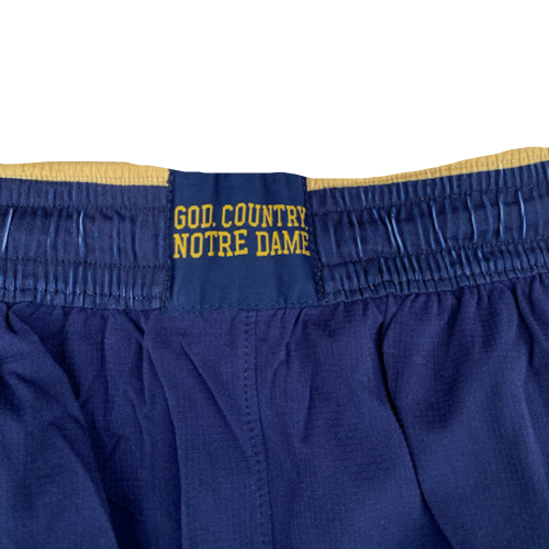 Nikola Djogo Notre Dame Basketball 2017 Game Shorts (Size L)