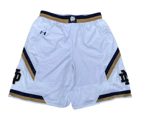 Nikola Djogo Notre Dame Basketball 2018 Game Shorts (Size L)