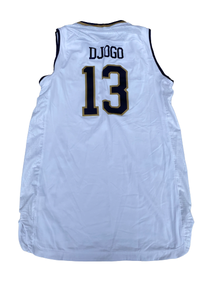 Nikola Djogo Notre Dame Basketball 2018 Game Worn Jersey (Size L)