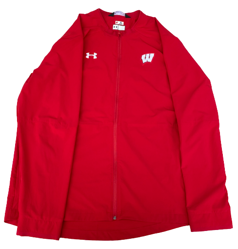 Gabe Lloyd Wisconsin Football Team Issued Full-Zip Jacket (Size XL)