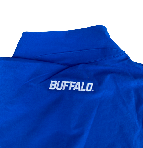 Ronaldo Segu Buffalo Basketball Team Issued Quarter-Zip Pullover (Size M)