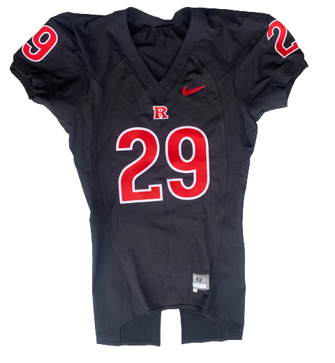 Lawrence Stevens Rutgers Football Authentic Game Jersey (Size S)