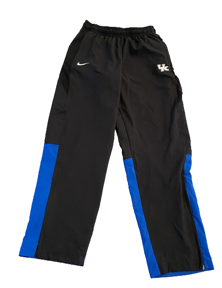 Yusuf Corker Kentucky Football Team Issued Travel Sweatpants (Size L)