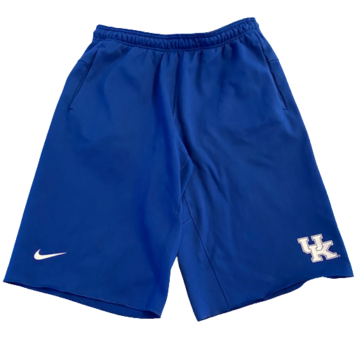 Yusuf Corker Kentucky Football Team Exclusive Sweatshorts (Size L)