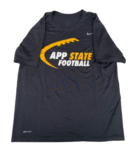 Shaun Jolly Appalachian State Football Team Issued Workout Shirt (Size L)