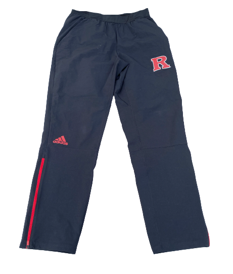 Lawrence Stevens Rutgers Football Team Issued Travel Sweatpants (Size M)