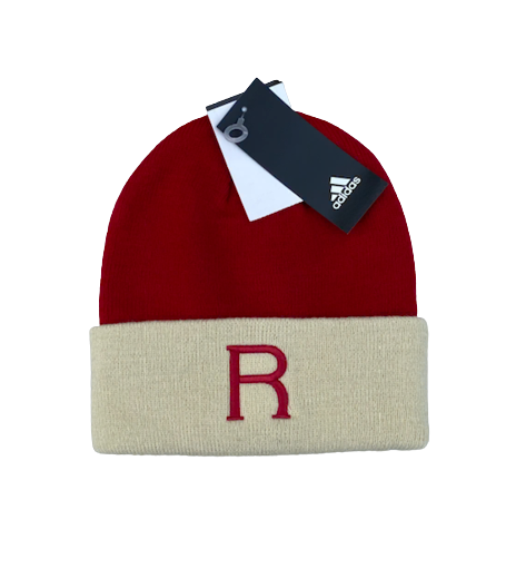Lawrence Stevens Rutgers Football Team Issued Beanie Hat - New with Tags