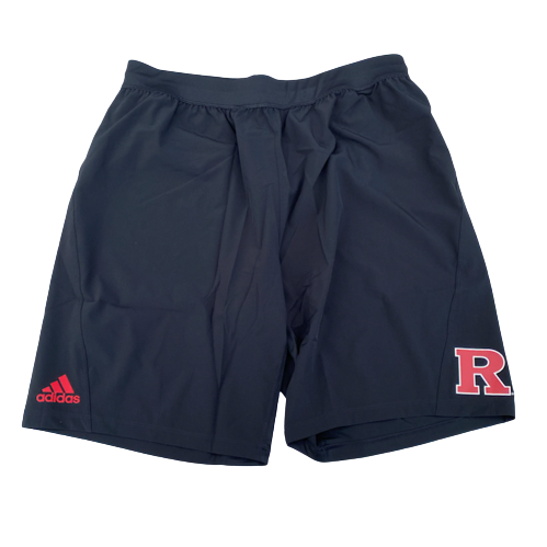 Lawrence Stevens Rutgers Football Team Issued Workout Shorts (Size XL) - New with Tags