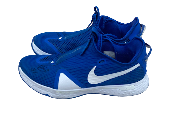 Kellan Grady Kentucky Basketball SIGNED PRACTICE WORN Shoes (Size 14)