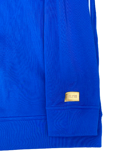 Kellan Grady Kentucky Basketball Team Issued Full Sweatsuit with Gold Elite Tags (Size XL)