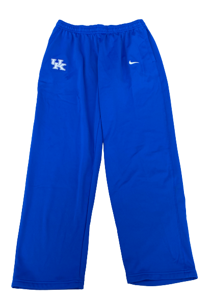 Kellan Grady Kentucky Basketball Team Issued Full Sweatsuit with Gold Elite Tags (Size XL)