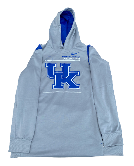 Kellan Grady Kentucky Basketball Team Issued Sweatshirt (Size XL)