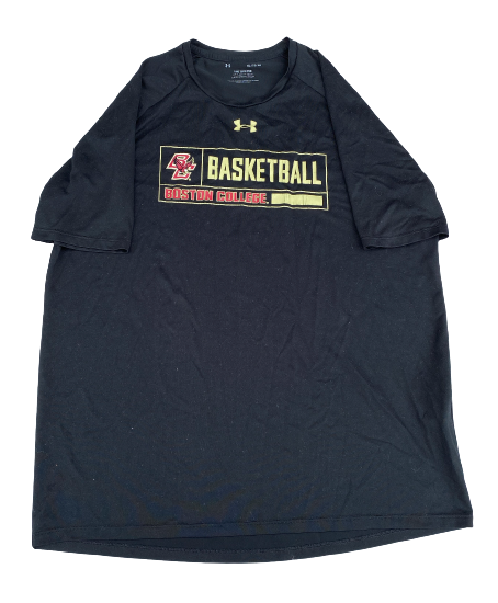 Brevin Galloway Boston College Basketball Team Issued Workout Shirt (Size XL)