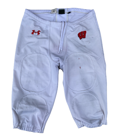 John Chenal Wisconsin Football Practice Worn Pants (Size XL)