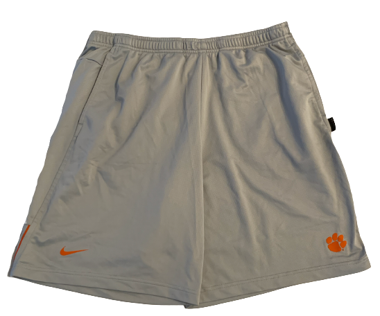 Naz Bohannon Clemson Basketball Team Issued Shorts (Size XL)