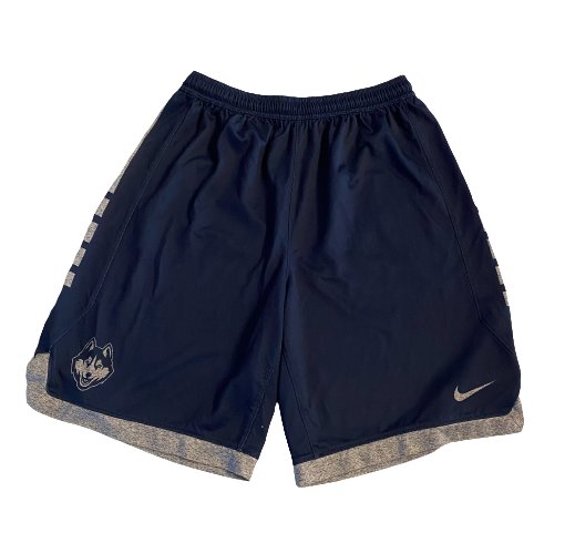 Sidney Wilson UCONN Basketball Player Exclusive Practice Shorts (Size L)