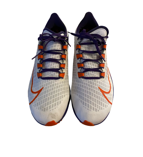 Naz Bohannon Clemson Basketball Team Issued Shoes (Size 14)