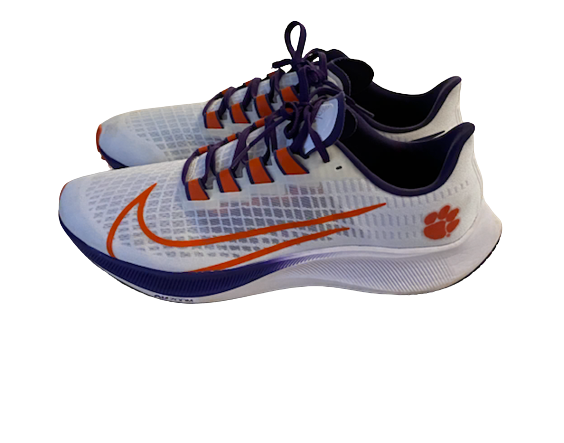 Naz Bohannon Clemson Basketball Team Issued Shoes (Size 14)