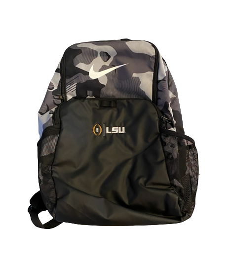 Aaron Moffitt LSU Football Player Exclusive National Championship Backpack