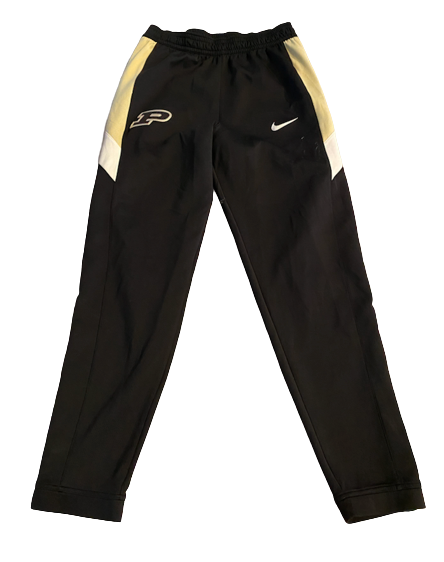 Jared Wulbrun Purdue Basketball Team Exclusive Pre-Game Snap-Off Sweatpants (Size M)