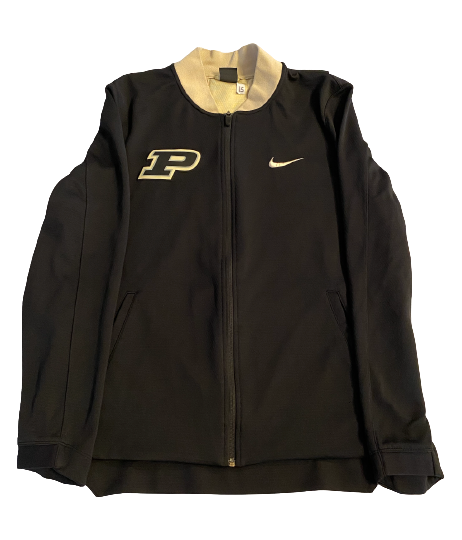 Jared Wulbrun Purdue Basketball Team Issued Jacket (Size L)