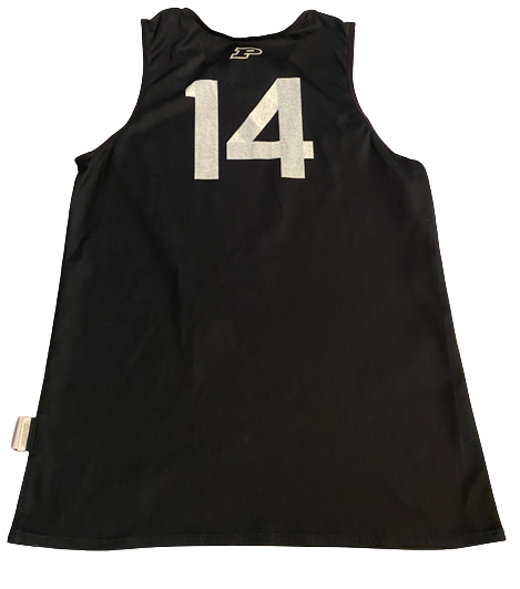 Jared Wulbrun Purdue Basketball Player Exclusive Reversible Practice Jersey (Size M)