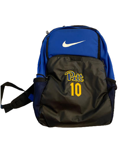 Keyshon Camp Pittsburgh Football Player Exclusive Backpack with Number