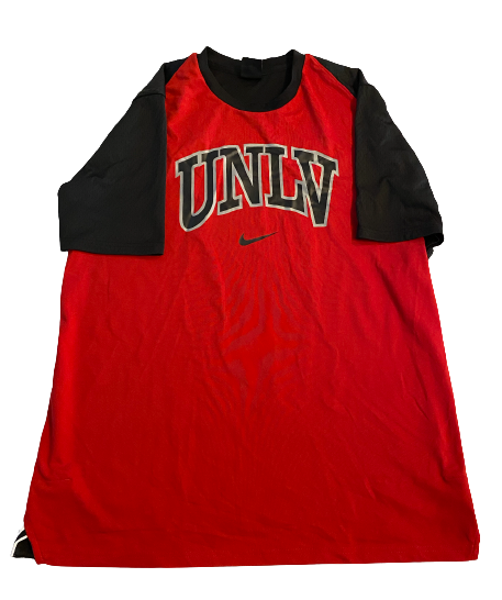 Bryce Hamilton UNLV Basketball Exclusive Pre-Game Warm-Up Shirt (Size L)