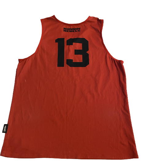 Bryce Hamilton UNLV Basketball SIGNED Practice Worn Reversible Practice Jersey (Size L)