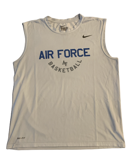 Abe Kinrade Airforce Basketball Team Issued Workout Tank (Size L)