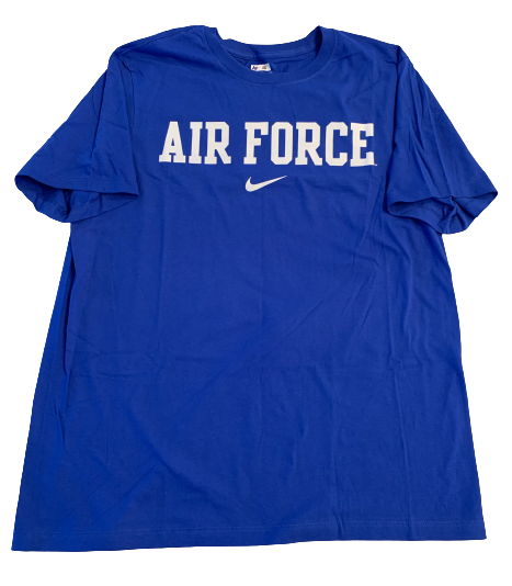 Abe Kinrade Airforce Basketball Team Issued T-Shirt (Size XL)