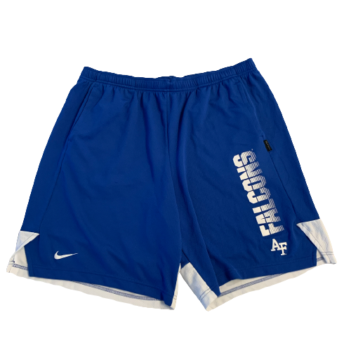 Abe Kinrade Airforce Basketball Team Issued Workout Shorts (Size XL)