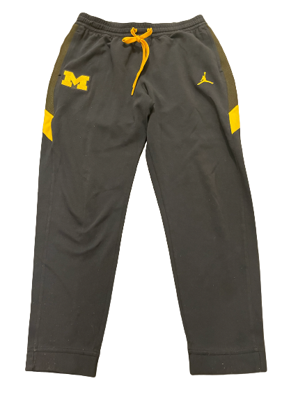 David Ojabo Michigan Football Team Issued Jordan Sweatpants (Size XL)