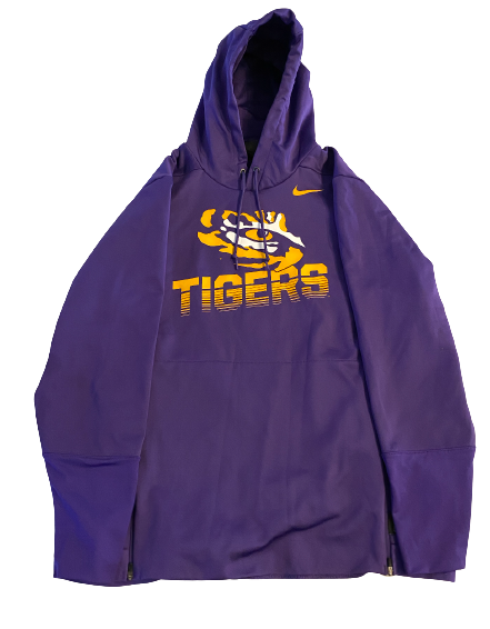 Ray Thornton LSU Football Team Issued Sweatshirt (Size XL)