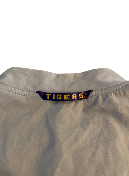 Ray Thornton LSU Football Team Issued Travel Jacket (Size XL)