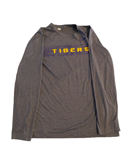 Ray Thornton LSU Football Team Exclusive Fiesta Bowl Long Sleeve Shirt (Size L)