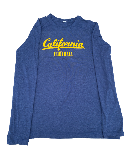 Jake Tonges California Football Team Issued Long Sleeve Shirt (Size XL)