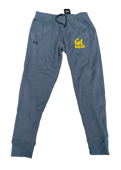 Jake Tonges California Football Player Exclusive "PRO DAY" Sweatpants (Size XL)