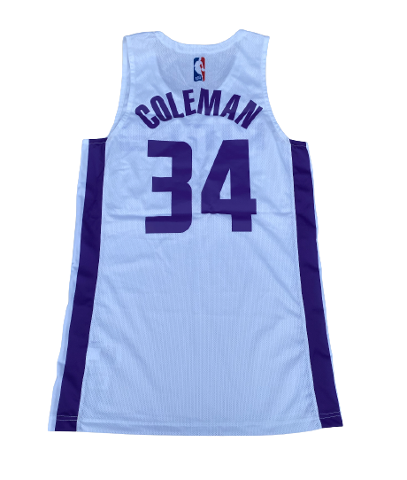 Matt Coleman Sacramento Kings Game Worn Jersey (Size L) – The