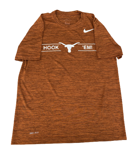 Matt Coleman Texas Basketball Team Issued Workout Shirt (Size M)