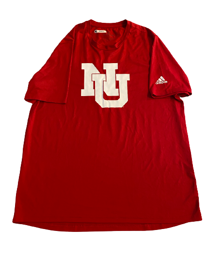 Kobe Webster Nebraska Basketball Team Issued Workout Shirt (Size L)