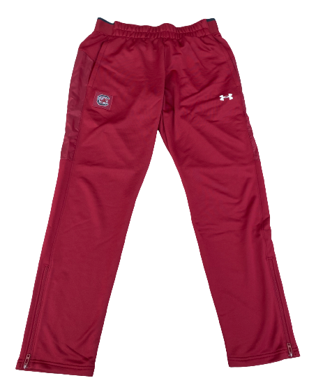 A.J. Wilson South Carolina Basketball Team Issued Travel Sweatpants (Size L) - New with Tags